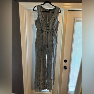 Acid Wash Venus Denim Jumpsuit